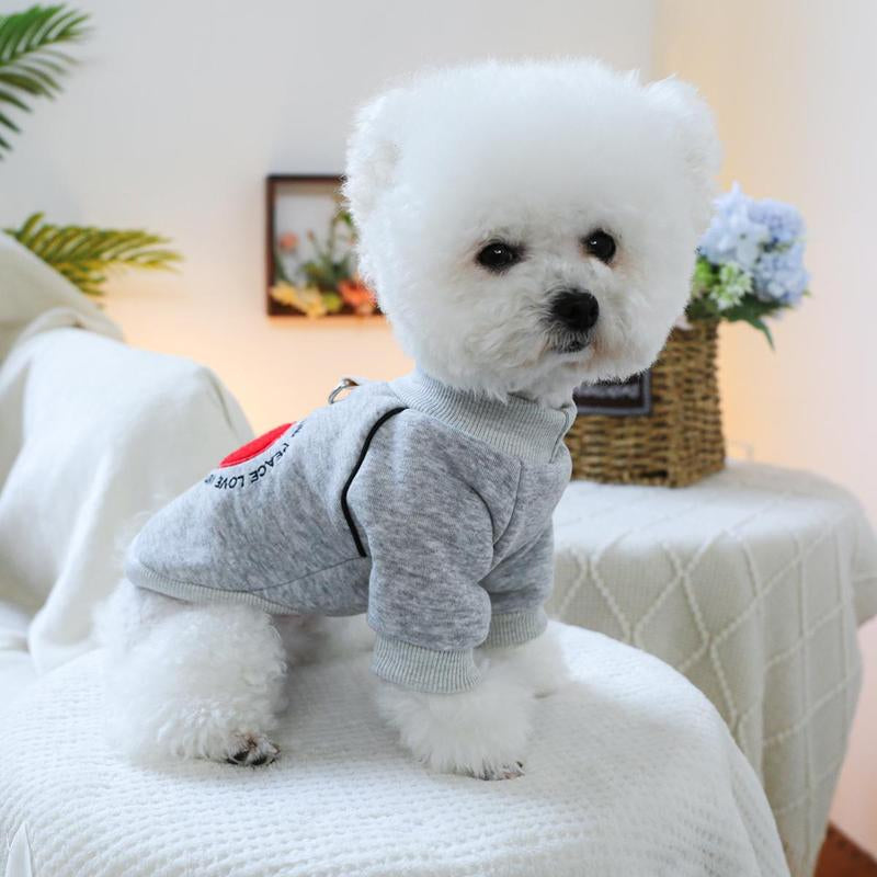 Paw-sitively Adorable Love Letter Sweatshirt: Because Your Fur Baby Deserves to Strut in Style!