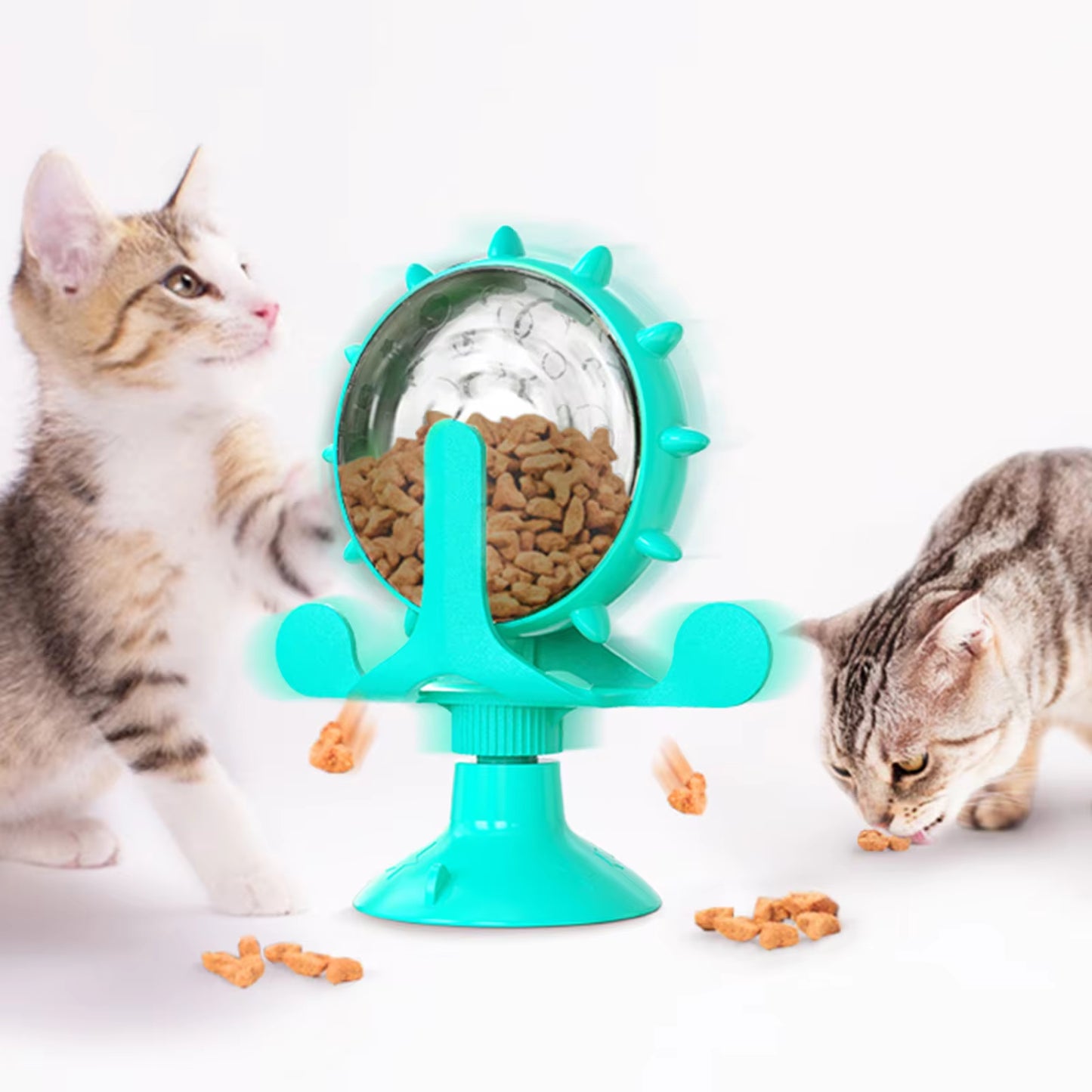 Interactive Treat Dispensing Toy for Cats and Small Dogs