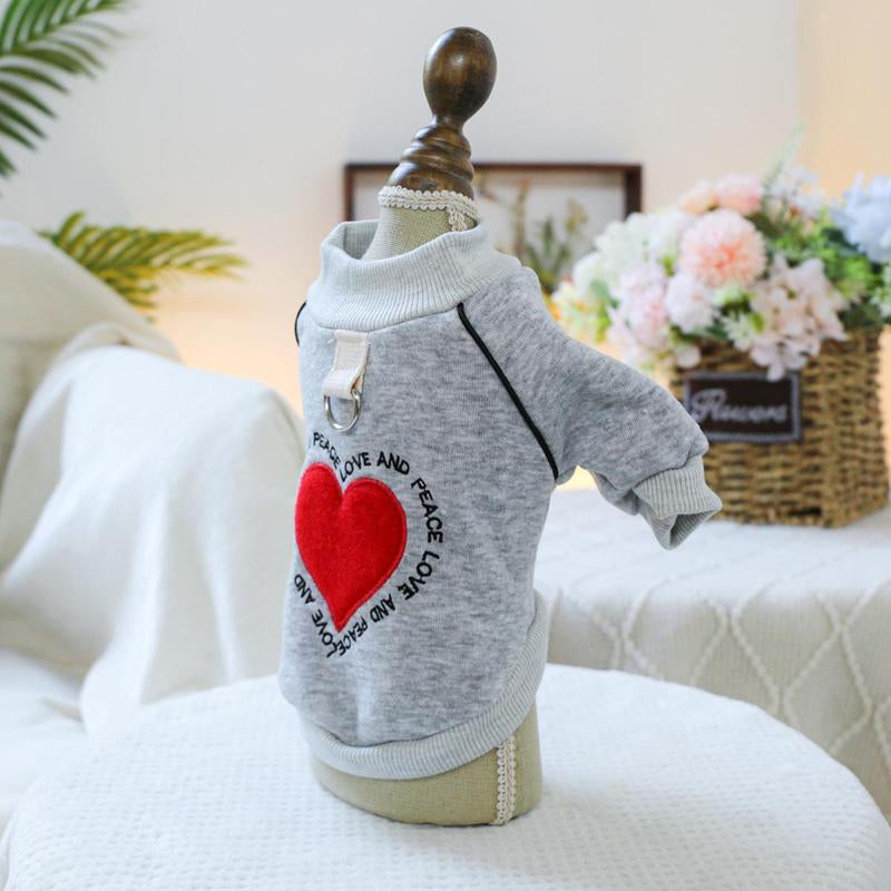 Paw-sitively Adorable Love Letter Sweatshirt: Because Your Fur Baby Deserves to Strut in Style!