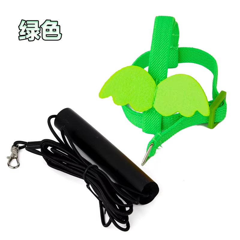 Parrot Flight Harness and Leash for Outdoor Training - Suitable for Cockatiels, Macaws, and Budgies