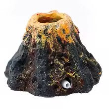 Aquarium Volcano Landscape Simulation Rockery Aerator with Bubble Stone Oxygenation System