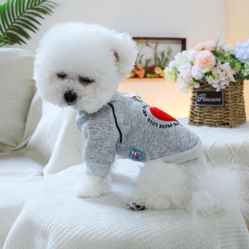 Paw-sitively Adorable Love Letter Sweatshirt: Because Your Fur Baby Deserves to Strut in Style!
