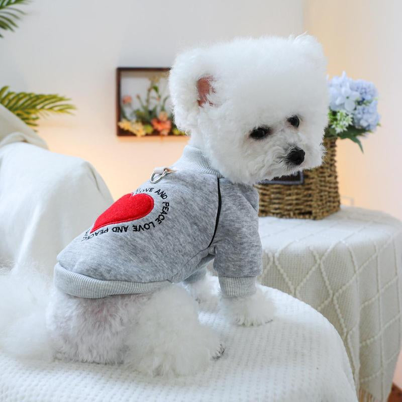 Paw-sitively Adorable Love Letter Sweatshirt: Because Your Fur Baby Deserves to Strut in Style!