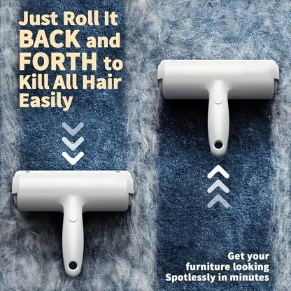 Self-Cleaning Lint Roller Set for Upholstery and Carpets