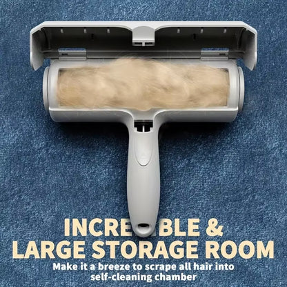 Self-Cleaning Lint Roller Set for Upholstery and Carpets